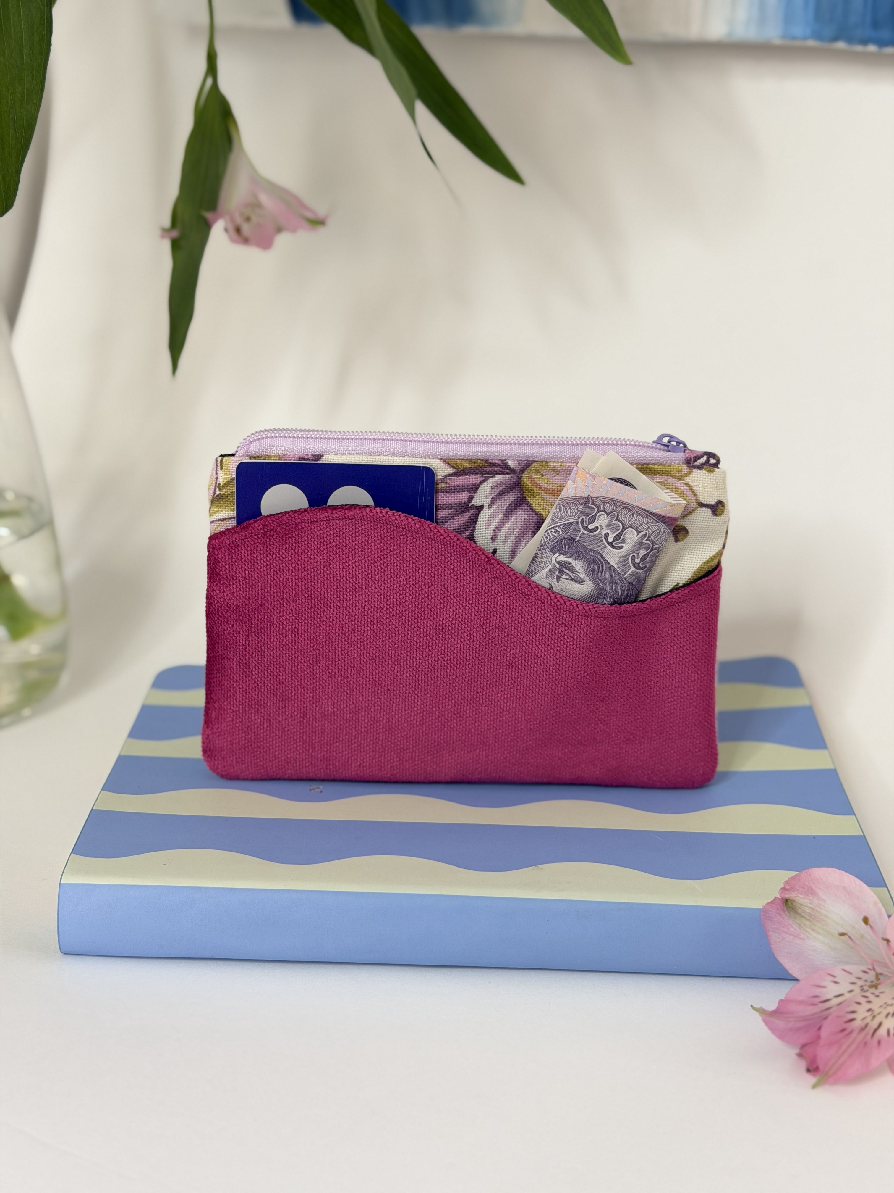 Portfelik Pocket Wave Berry Bloom — zdjęcie 1 z 4